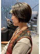 カシ 中目黒(CASI)&nbsp;ぷつっとしたミニボブ