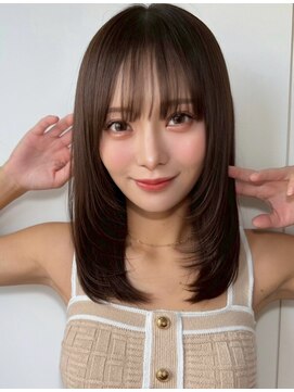 髪質改善/縮毛矯正/レイヤー/大人ガーリー/似合わせカット/仙台