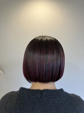 チェリーピンク・似合わせカット