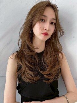 サイン 表参道(SIGN) 20代30代お洒落♪レイヤーカット韓国ヘアーグレージュカラー