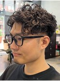 MEN’S HAIR/波巻ツイストスパイラル/フェザーパーマ/錦糸町