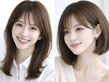 リリアーナ(LILIANA)の写真/柔らかい質感にこだわる縮毛矯正☆髪に優しい薬剤と丁寧な施術で毛先まで柔らかく自然な仕上がりに◎