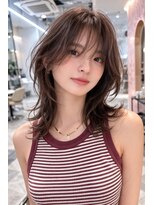 ソレイユトウキョウシブヤ(SOLEIL TOKYO shibuya) 小顔に見せる!ネオウルフ×ショコラベージュ