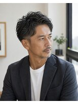 MEN's Baguz MEN'Sカット/ MEN'Sパーマ/ MEN'Sカラー 大人メンズかき上げウェーブパーマ