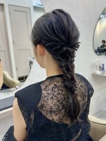 カロン トウキョウ 中野北口店(Kalon Tokyo)&nbsp;編みおろし/参列ヘア/参列アレンジ/ヘアセット/ヘアアレンジ