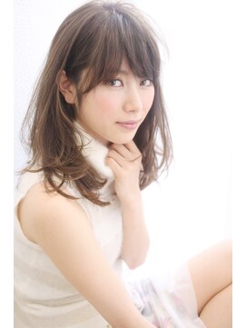 マリアバイアフロート(Maria by AFLOAT) 流しバングの小顔ワンカール♪