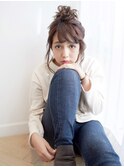 *CASITA*ルーズアップシニヨン編み込みver