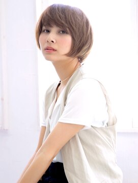 プリムワークス hair&nail Prime works 小顔見えマッシュボブ