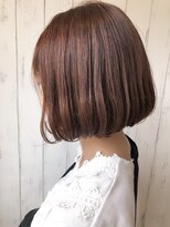 メルト 吉祥寺(melt)&nbsp;【高塚栞里】大人可愛い前下がりボブ☆透明感ピンクベージュ