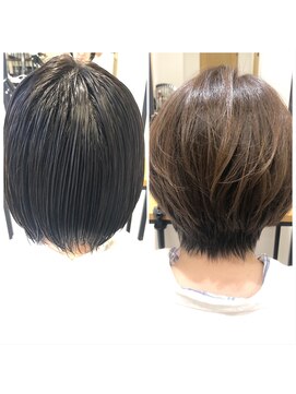 ランガリ ヘアアンドスパ(Rangali Hair&Spa) レザーカットショート