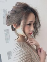 アグ ヘアー ノア 光吉イオン前店(Agu hair noah)&nbsp;後れ毛がかわいい☆ラフめなアップ