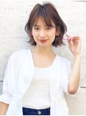 簡単!外ハネアッシュブラウン/20代/30代/40代/白髪染め