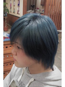 ラスティー(hair collection Rusty) ブリアントブルーショート