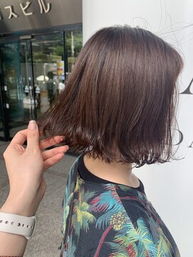 アクシス 栄ガスビル店(`AXIS) 外ハネミニボブ