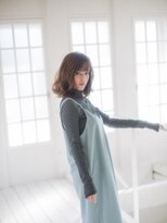 切りぱなしエアリーウェービィーセミディ