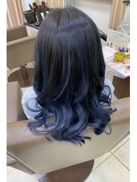 スタイルクリエイター 牛久店(Style Creator) グラデーション　ブルー