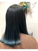 ナチュラルモードグラデーションカラーハイライトバレイヤージュ