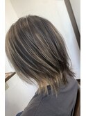 コントラスト・スジライト♪ニュアンスカラー♪30代40代50代