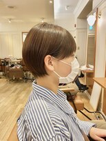 スニップ(Snip)&nbsp;10代20代30代耳かけマッシュ丸みショートボブ
