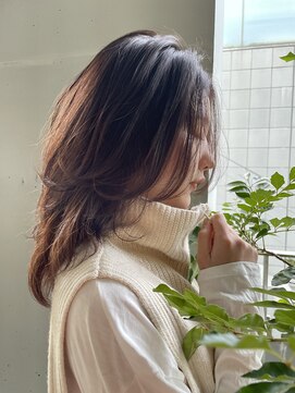 ビュートリアム 南青山(BEAUTRIUM) レイヤー 前髪なし ベージュブラウン 表参道青山 20代30代40代