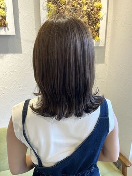 フロール(florun) グレージュ×セミディ