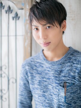 モッズヘアメン 名護大東店(mod's hair men) 爽やかオリーブベージュ束感ショートレイヤーf名護大東