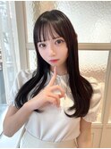 前髪が可愛い☆束間シースルーバング☆髪質改善でツヤツヤ美髪☆