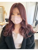 淡色○ピンクベージュ