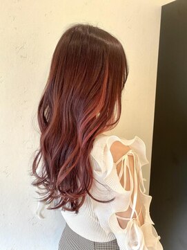 セルカ 新宿(CERCA) 春のピンク☆インナーデザインカラー♪【CERCA新宿/新宿西口】