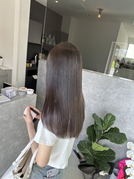 ケシキ(keshiki) グレージュ×髪質改善トリートメント