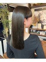 コレット ヘアー 大通(Colette hair) olive beige × X treatment