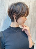 切りっぱなしボブ美髪ピンクブラウン【工藤昴】