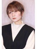 【1ミリにこだわるカット】/耳掛け抜け感ショート