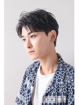 ルシードスタイルサワ(LUCIDO STYLE sawa)&nbsp;大人男性メンズカットニュアンスセンターパートナチュラル