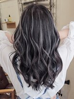 ヘアアンドビューティ ガーデン ベルモール店(HAIR AND BEAUTY GARDEN)&nbsp;ダブルカラーバレイヤージュインナーカラー白髪ぼかしハイライト