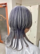 マティーナ ヘアー 池袋(Matina hair)&nbsp;【シルバーグレー/グレー/ウルフカット】20代30代40代50代