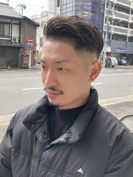 ジュエ(jouer)の写真/【理容室/JR円町駅】シェービング・眉カットで身だしなみを整え、デキる男感UP!フェイシャルもお任せ◎