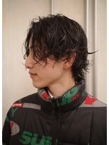 ブルートマト(BLUE TOMATO)&nbsp;メンズカット学割U24メンズパーマニュアンスパーマ（masaki)