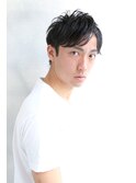 【marfe】メンズショート_黒髪_ビジネスマン_刈り上げ