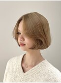 20代30代◎大人の韓国風ヘアタンバルモリレイヤーボブ