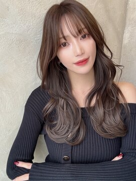 アフロート ルヴア(AFLOAT RUVUA) 似合わせ セミロング 20代 30代 小顔 新宿