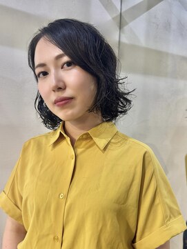 メイカ(MEIKA) ”ボブ×しかっりパーマ” なかもと はな