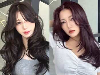 メゾンハル(Maison HALU)の写真/あなたの雰囲気に革命を!!伸ばしかけの方にも長さは変えずに印象を変える!【広島韓国へア/レイヤーカット】