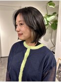 顔まわりカット/小顔/インナーカラー