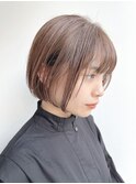 【レディース・大名】ボブ×簡単スタイリング×大人ナチュラル