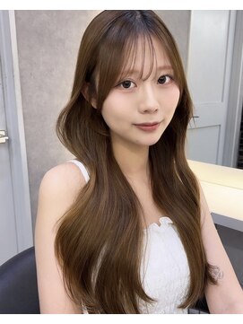 ロンドアヴァントゥス 池袋(Lond aventus) 韓国レイヤー/韓国風/ボブ/髪質改善/黒髪/ブリーチなし〔池袋〕