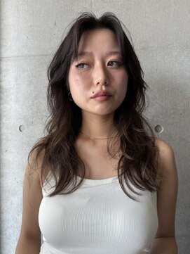 ナループロアボタン(Nalu pu loa BOTAN) レイヤーカット/海外風レイヤーカット/ブラウンヘア