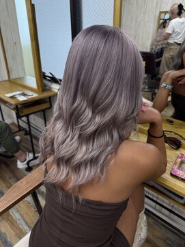 ヘアスタジオワン 藤沢店(HAIR STUDIO ONE) ラベンダーピンクグレージュ