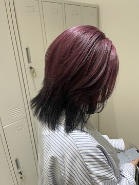 ジーナ 福岡天神(Zina) 韓国／レイヤーカット／ブリーチ