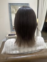 フレーム へアアンドトリートメント 天王寺北口店(FRAME)&nbsp;ブリーチしてても酸性ストレート